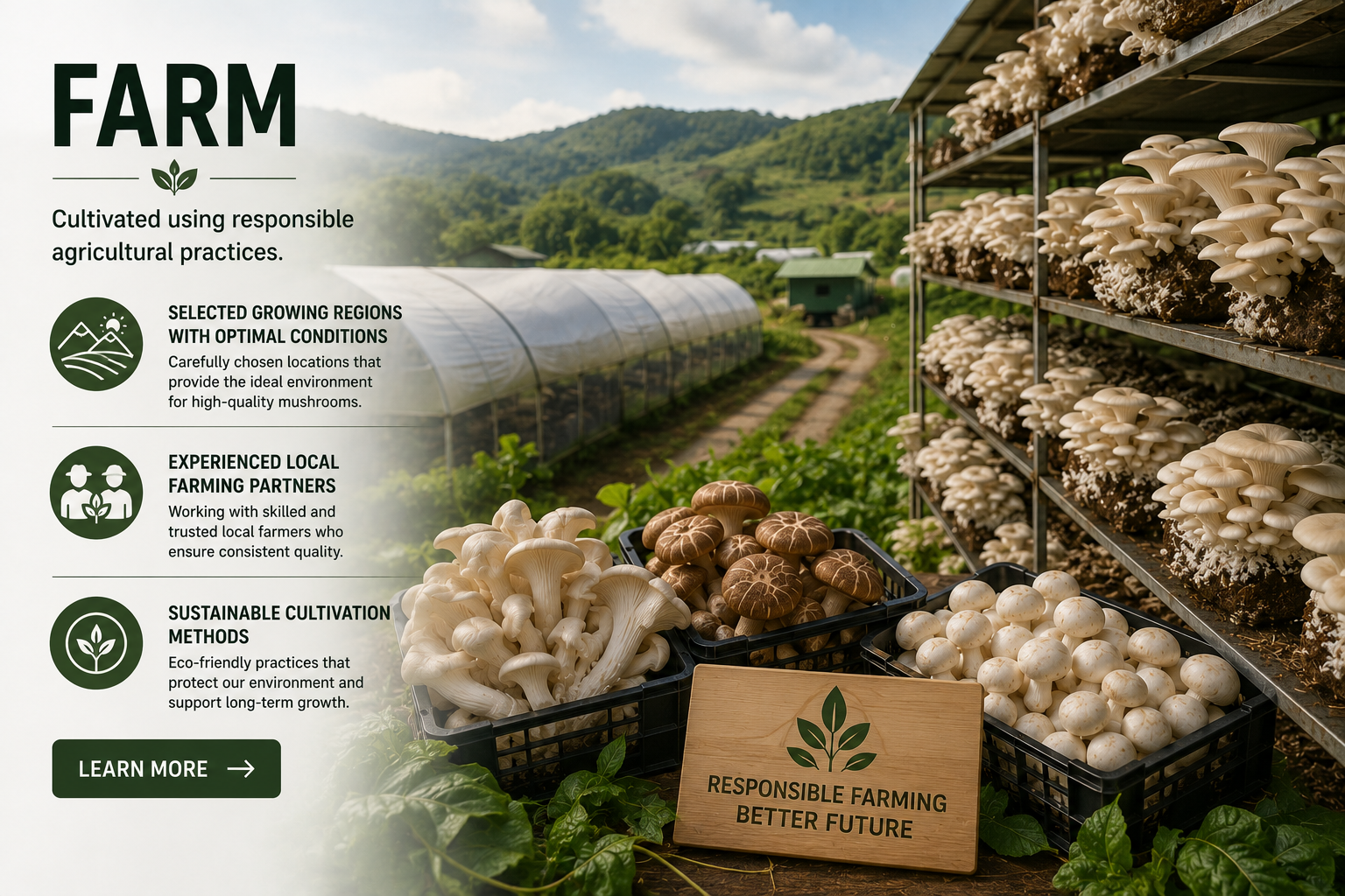 Farm cultivation at ORGOBASCKET